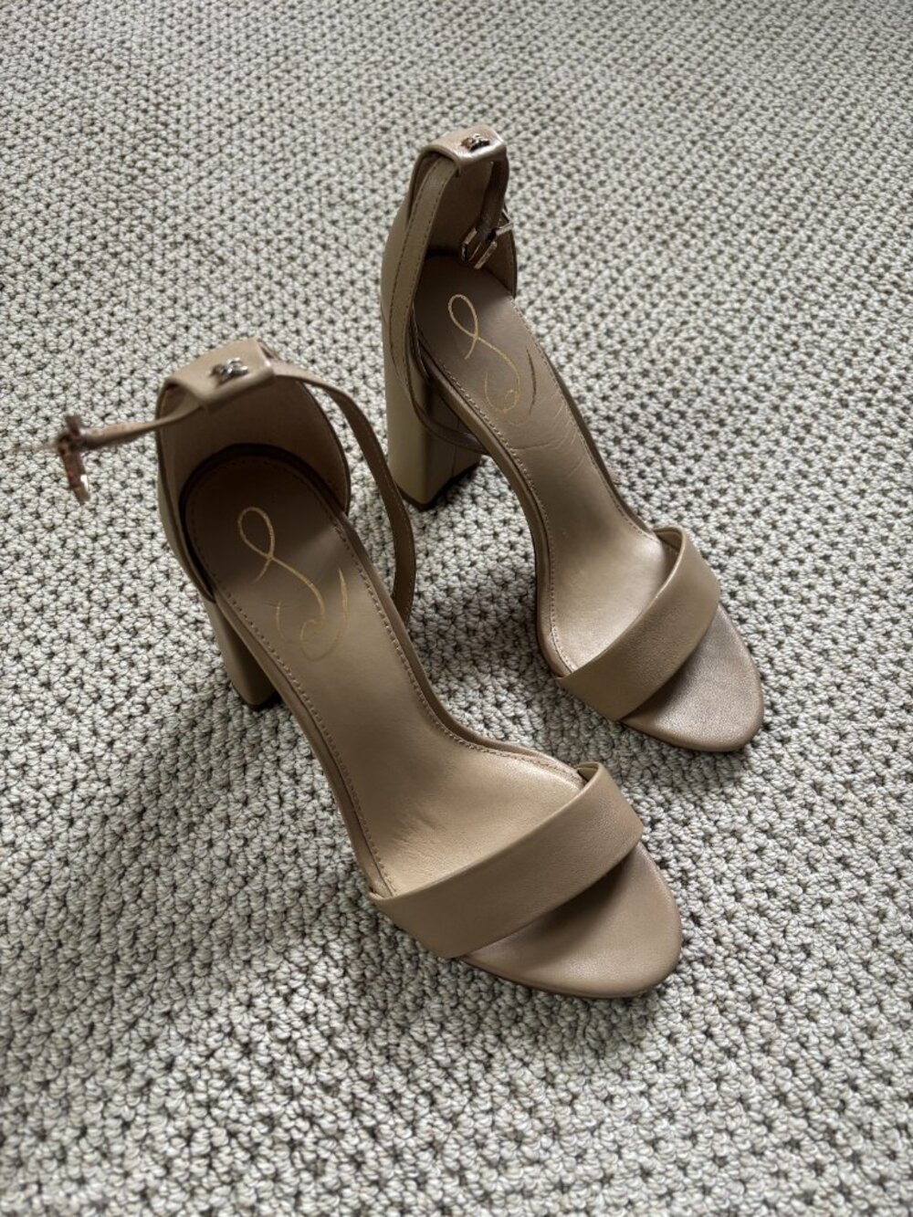 Sam Edelman Yaro Block Heel Sandals, Size 7 - Picture 6 of 15